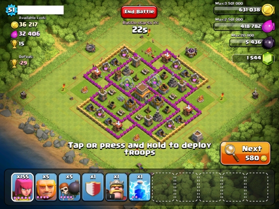 Town Hall Level 8 strategy